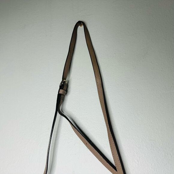 KATE SPADE Tan Cream Envelope Crossbody Style Purse Snap Closure Purse - Picture 3 of 8